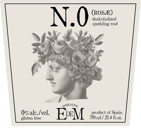 Domaine EdeM Rosae Elena de Mendoza N.0 Sparkling Rose (Non-Alcoholic)