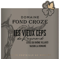 Domaine Fond Croze Les Vieux Ceps CdR 2020