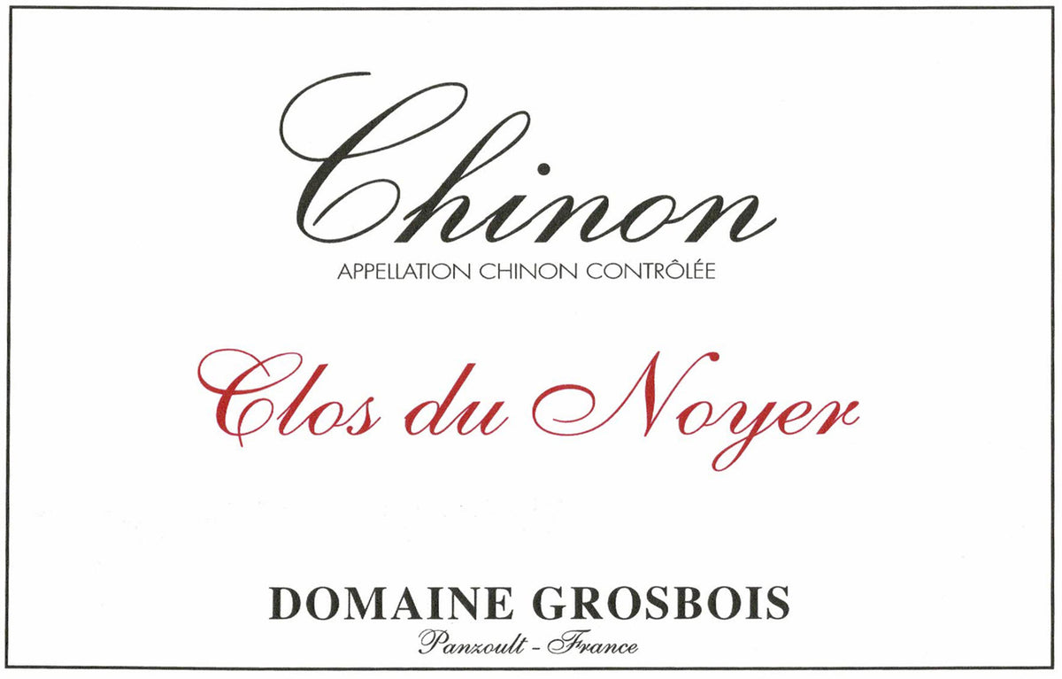 Domaine Grosbois Clos du Noyer Chinon 2020