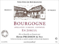 Domaine Henri Prudhon Bourgogne Blanc En Jorcul 2022