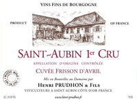 Domaine Henri Prudhon Saint-Aubin Premier Cru Cuvee Frisson d'Avril 2021