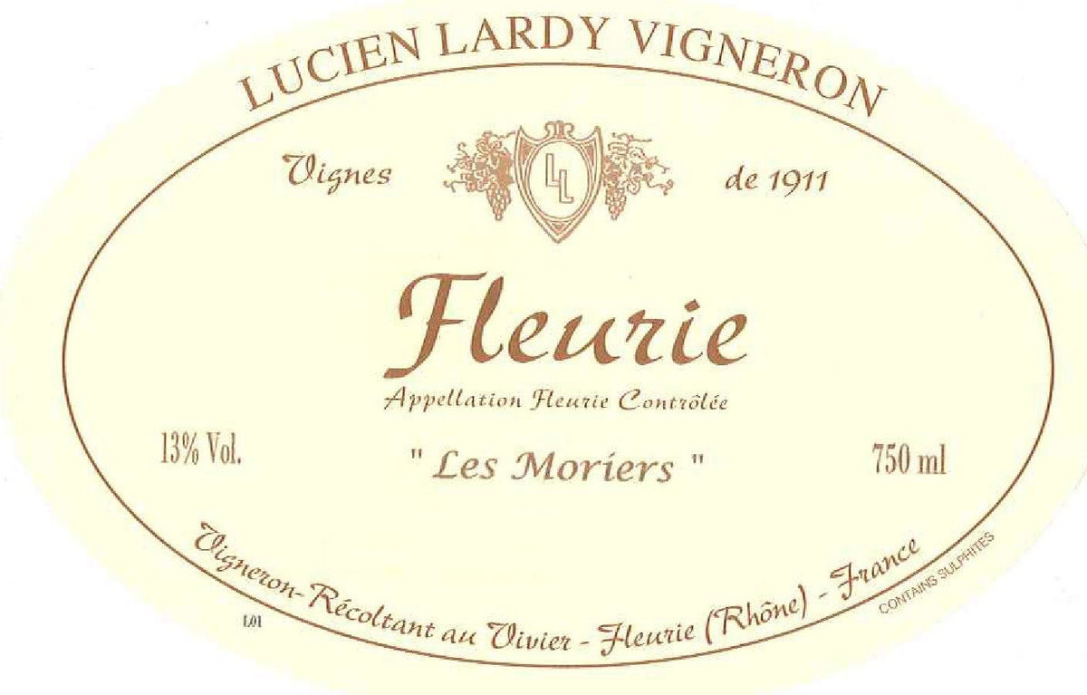 Domaine Hoppenot Les Moriers Fleurie 2022