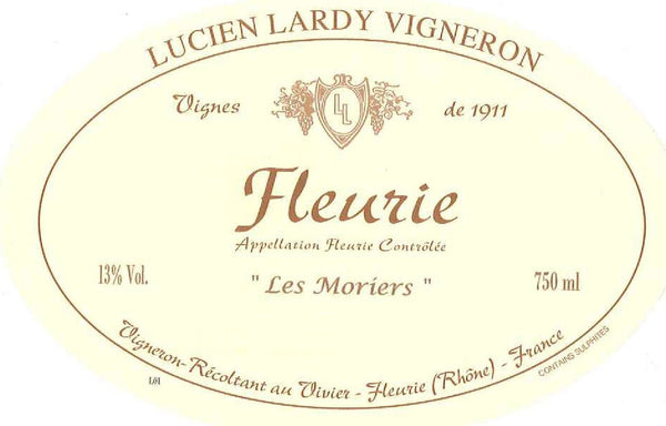 Domaine Hoppenot Les Moriers Fleurie 2022