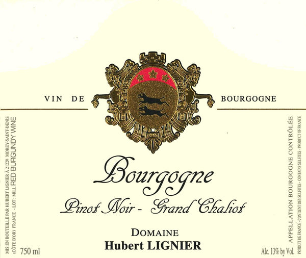 Domaine Hubert Lignier Bourgogne Rouge Grand Chaliot 2022