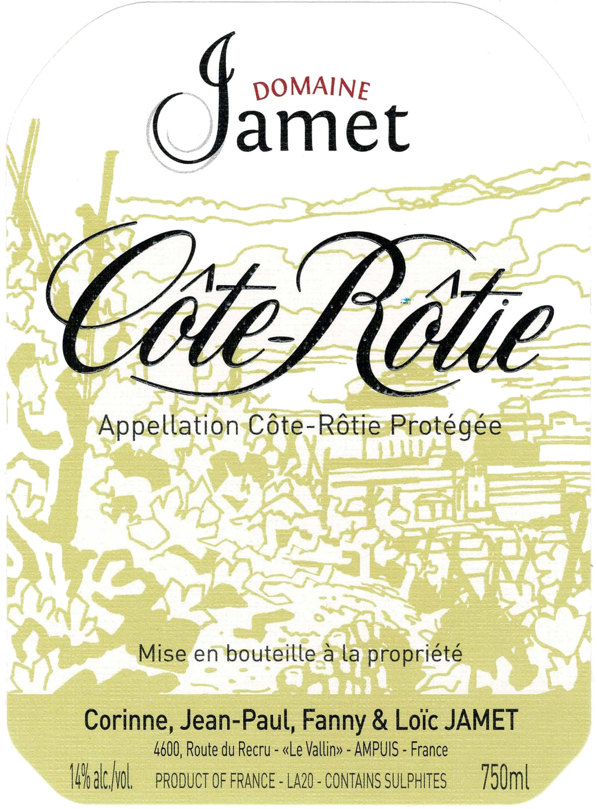 Domaine Jamet Cote-Rotie 2021