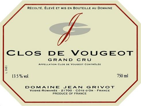 Domaine Jean Grivot Clos de Vougeot Grand Cru 2021