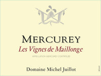 Domaine Michel Juillot Mercurey Les Vignes de Maillonge Blanc 2018