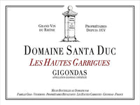 Domaine Santa Duc Les Hautes Garrigues Gigondas 2018