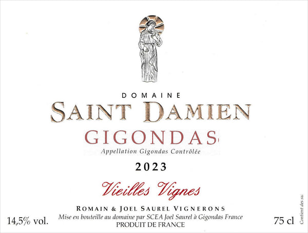 Domaine St. Damien Gigondas Vieilles Vignes 2018