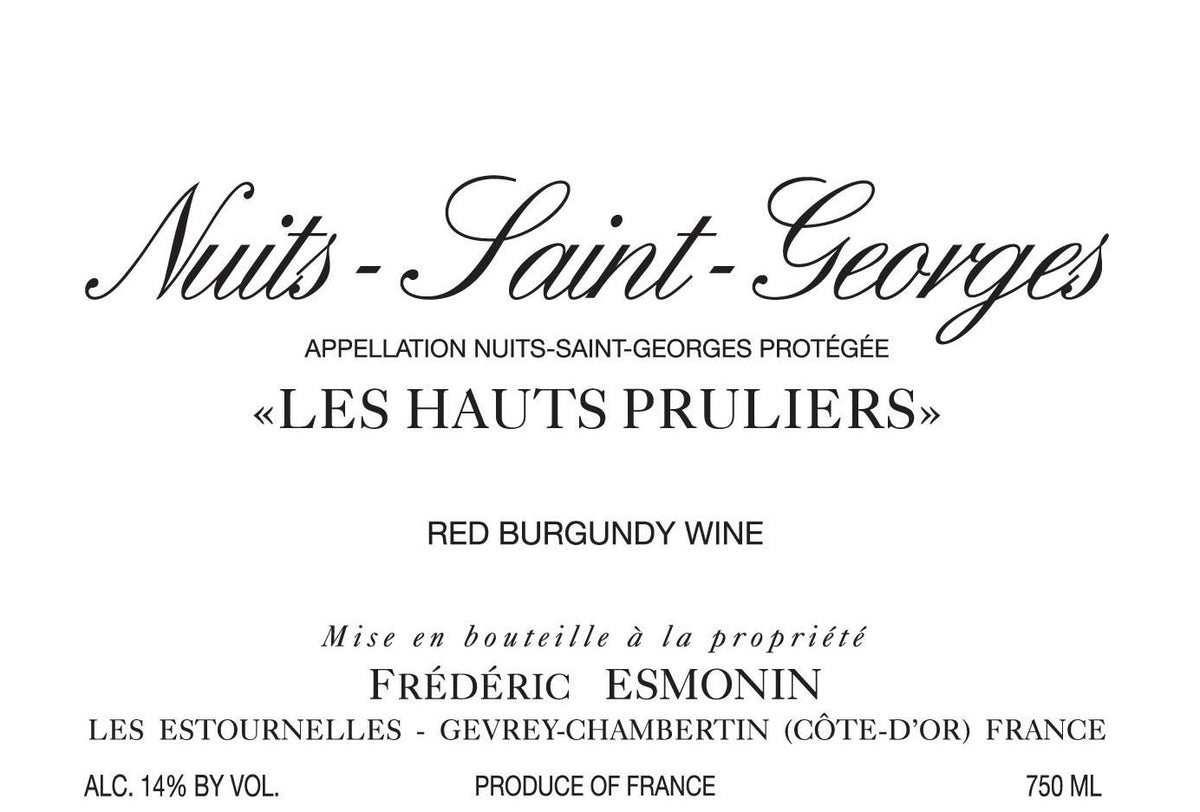 Domaine Sylvie Esmonin Cote-de Nuits 2022