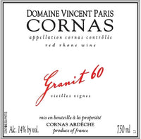 Domaine Vincent Paris Cornas Granit 60 2022
