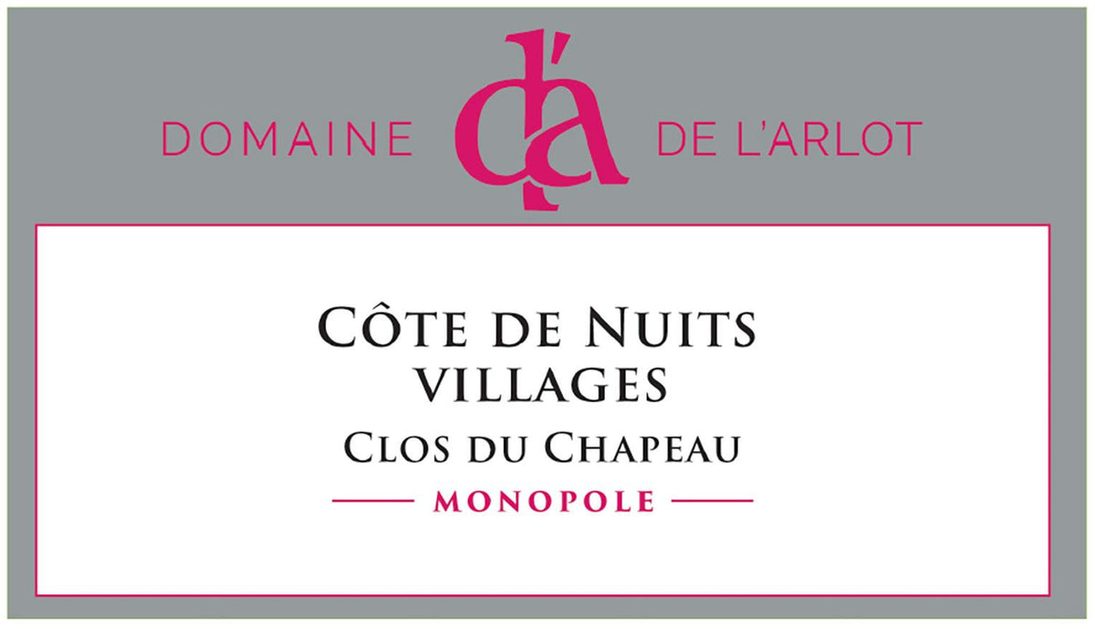 Domaine de l'Arlot Cote de Nuits Villages Clos du Chapeau 2016