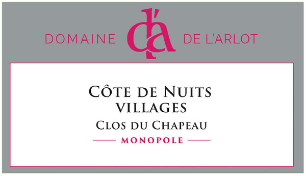 Domaine de l'Arlot Cote de Nuits Villages Clos du Chapeau 2016