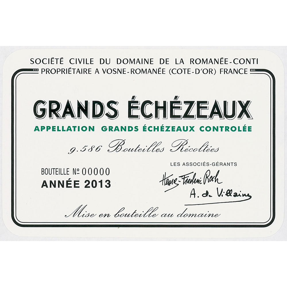 Domaine de la Romanee-Conti DRC Grands Echezeaux Grand Cru 2021