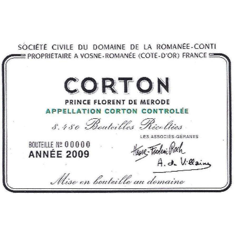 Domaine de la Romanee-Conti DRC Romanee-Conti Monopole Grand Cru 2009