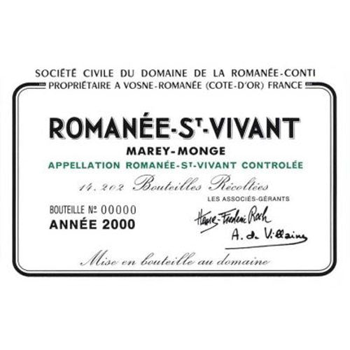 Domaine de la Romanee-Conti DRC Romanee St. Vivant Grand Cru 2022