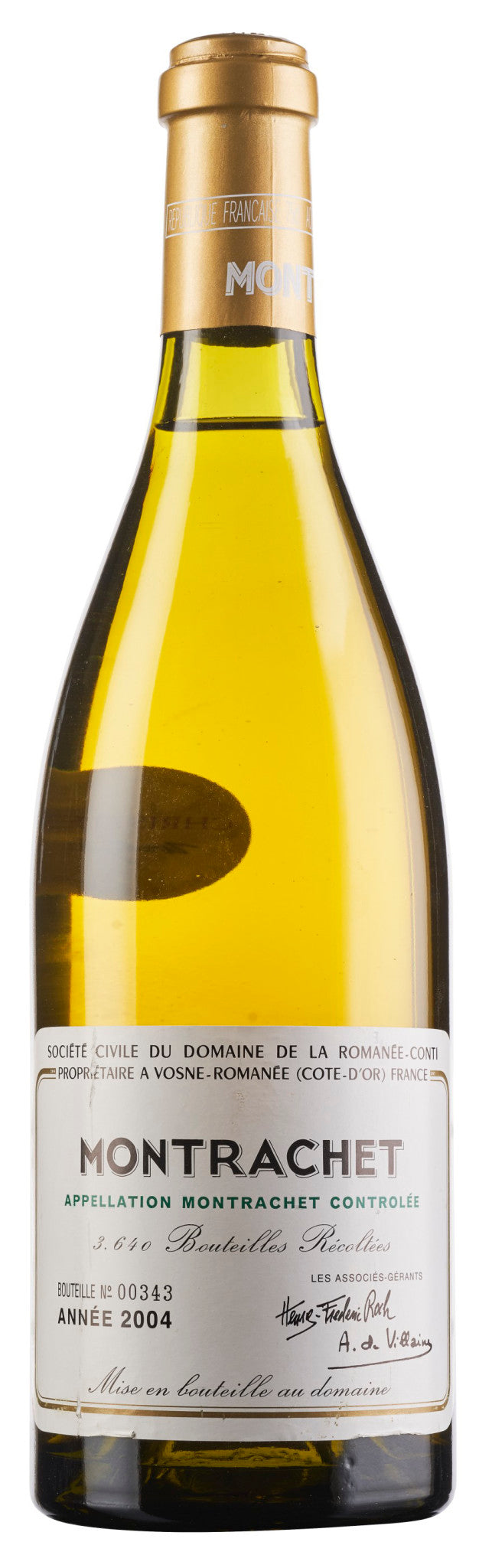 Domaine de la Romanee-Conti Le Montrachet Grand Cru DRC 2019