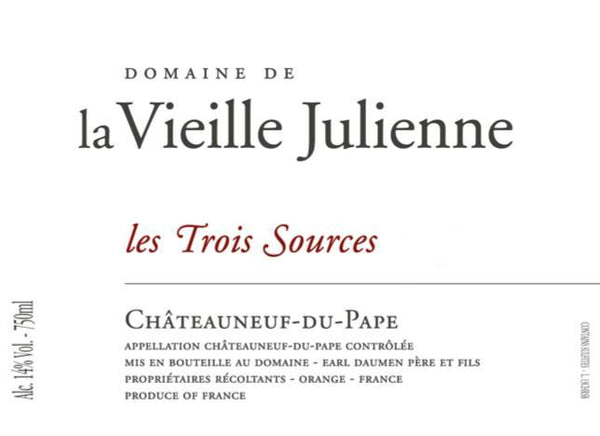 Domaine de la Vieille Julienne Chateauneuf du Pape Reserve 2019