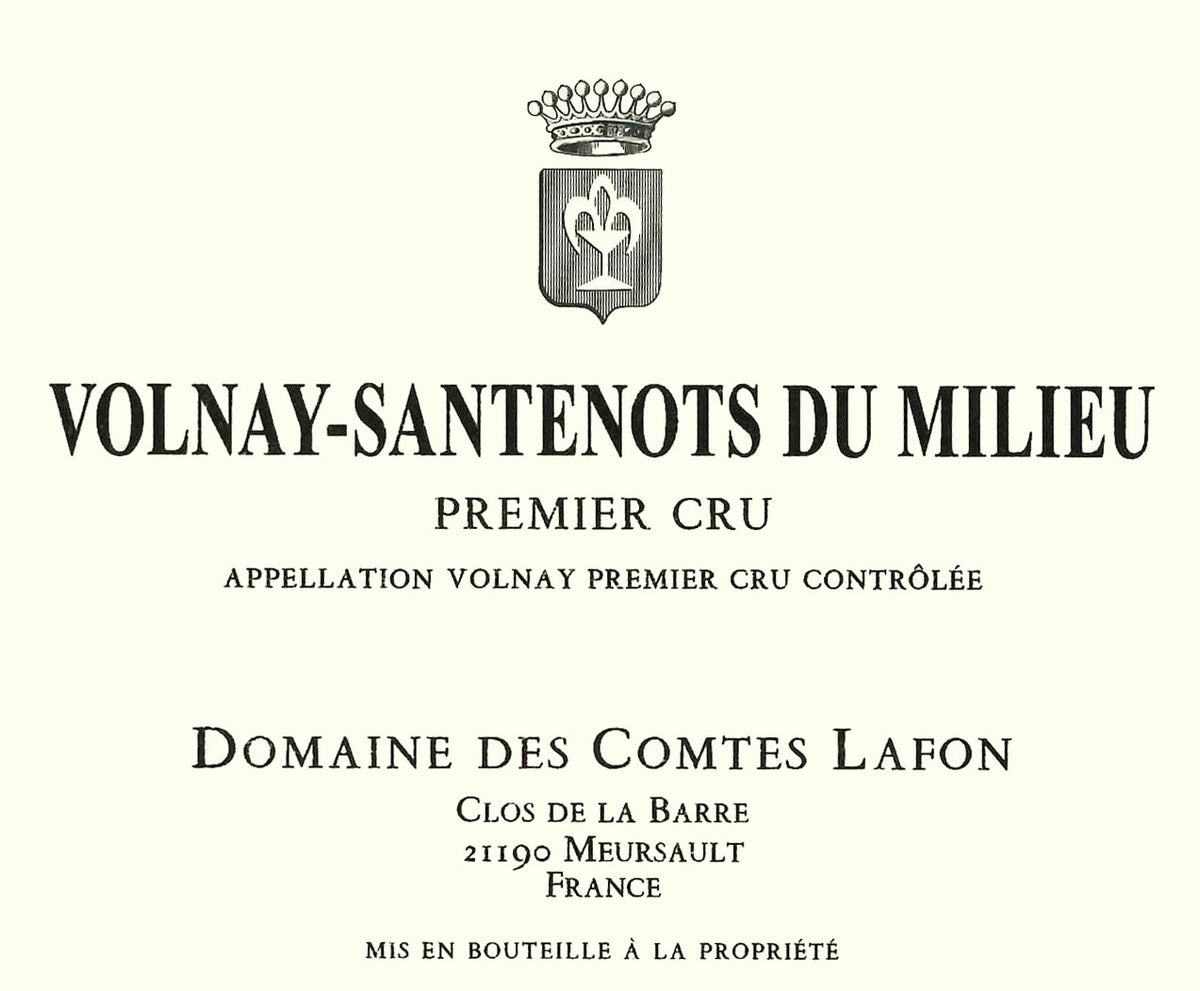 Domaine des Comtes Lafon Volnay Santenots-du-Milieu 2021