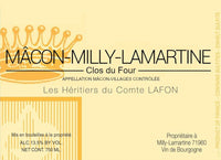 Domaine des Heritiers du Comte Lafon Macon Milly-Lamartine Clos du Four 2022