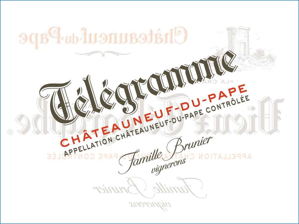 Domaine du Vieux Telegraphe Chateauneuf-du-Pape Telegramme 2022
