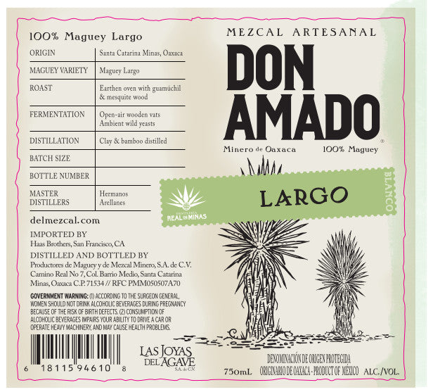 Don Amado Tobala & Bicuishe Mezcal 375ml