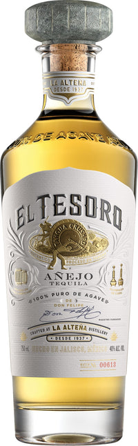 El Tesoro Blanco Tequila 750mL