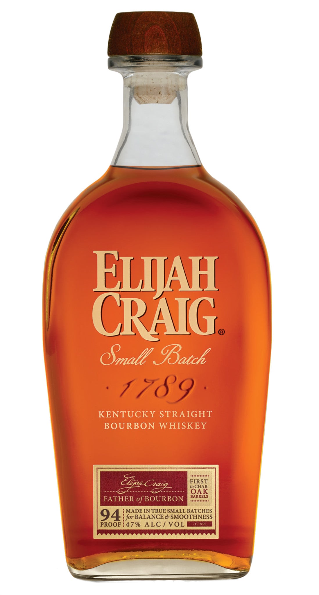 Elijah Craig Small Batch Bourbon Whiskey 1 Liter
