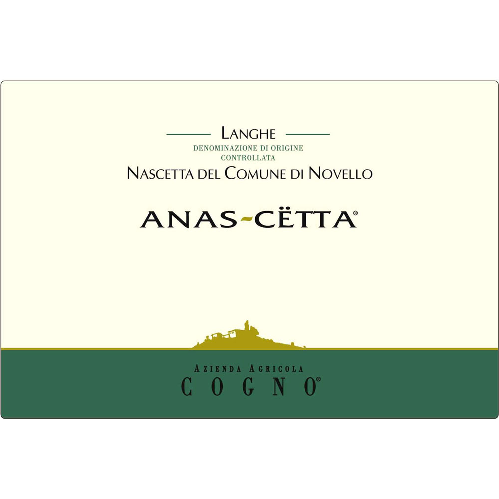 Elvio Cogno Langhe Anas-Cetta Nascetta 2016