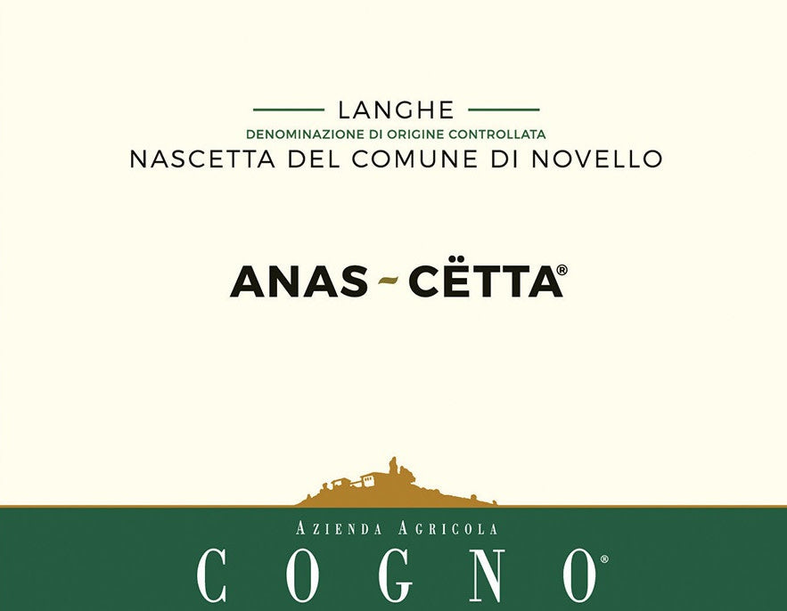 Elvio Cogno Langhe Anas-Cetta Nascetta 2024