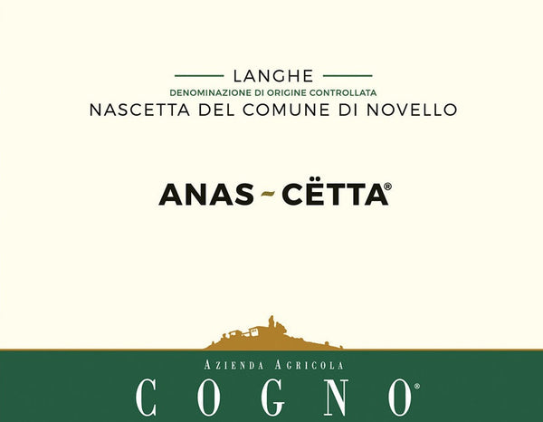 Elvio Cogno Langhe Anas-Cetta Nascetta 2024