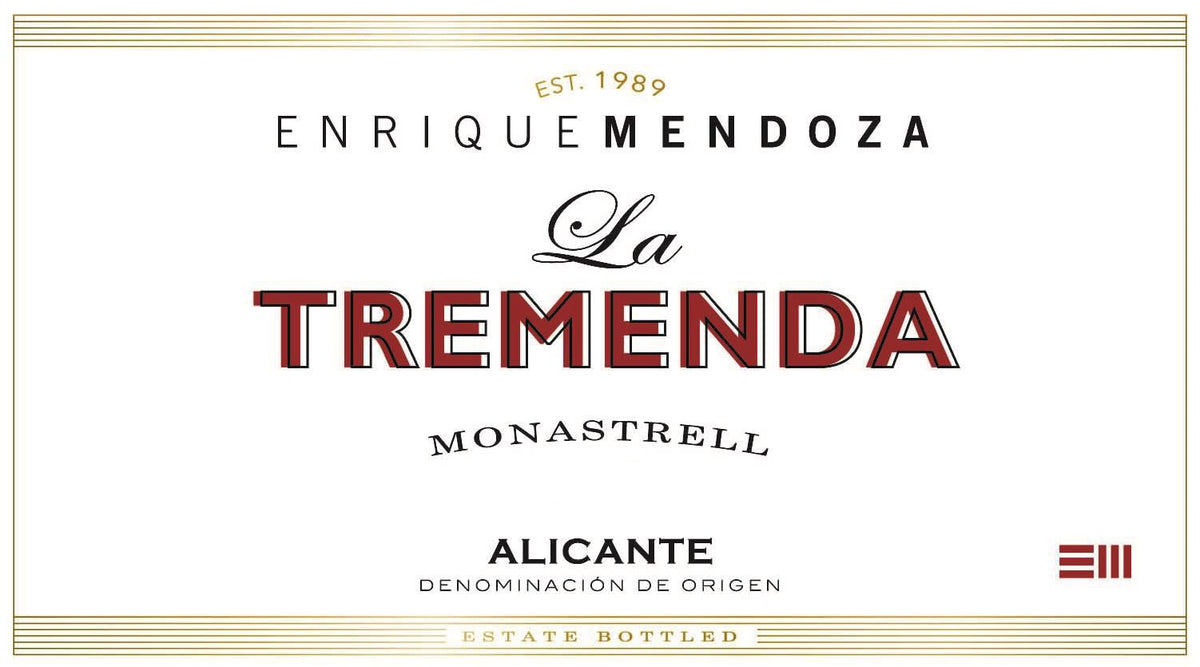 Enrique Mendoza Alicante La Tremenda Monastrell 2021