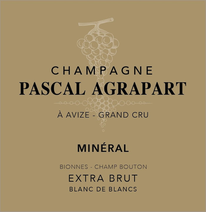 Champagne Agrapart & Fils Champagne Mineral Extra Brut Grand Cru Blanc de Blancs 2015