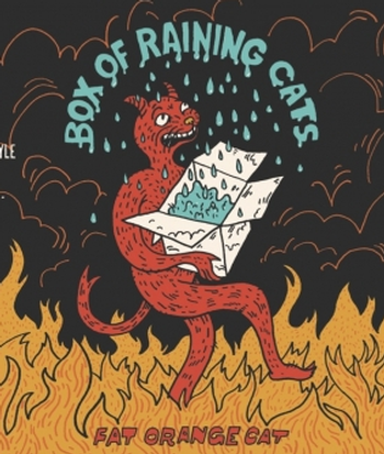 Fat Orange Cat Box of Raining Cats 16oz Can