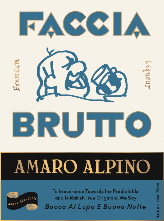 Faccia Brutto Centerbe Liqueur 750mL
