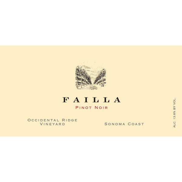 Failla Sonoma Coast Pinot Noir 2022