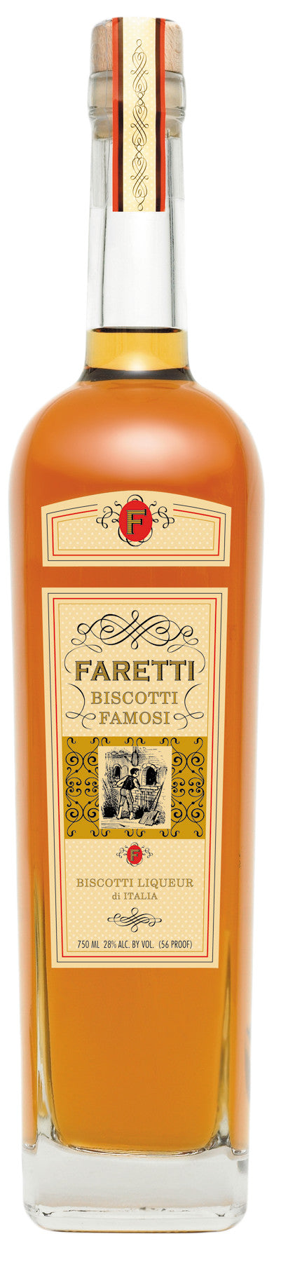 Faretti Chocolate Biscotti Liqueur 750mL