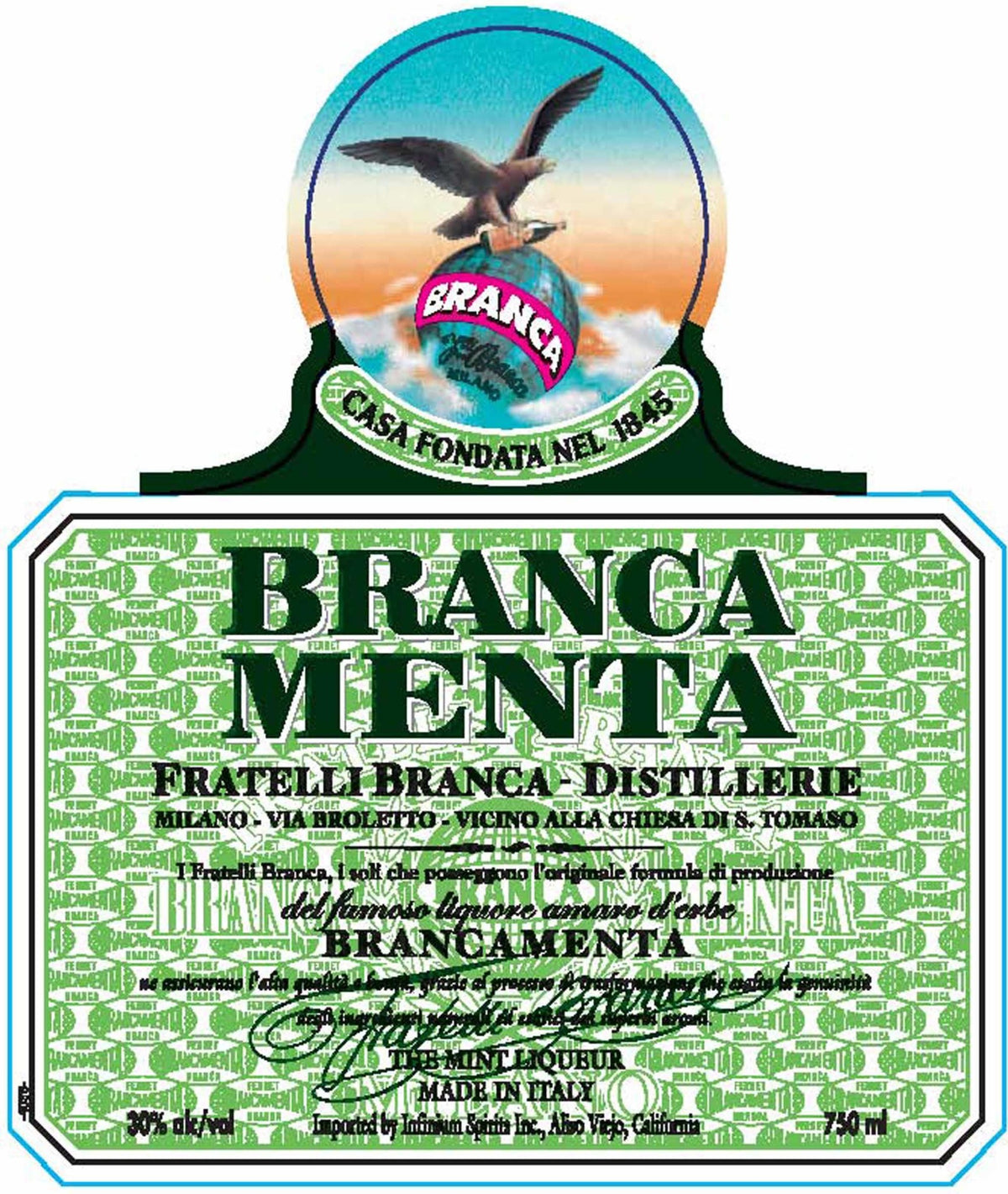 Fernet Branca 50mL Bottle