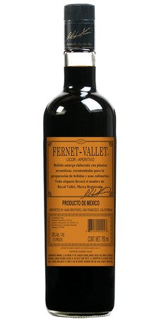 Fernet-Vallet Fernet Amaro Liqueur