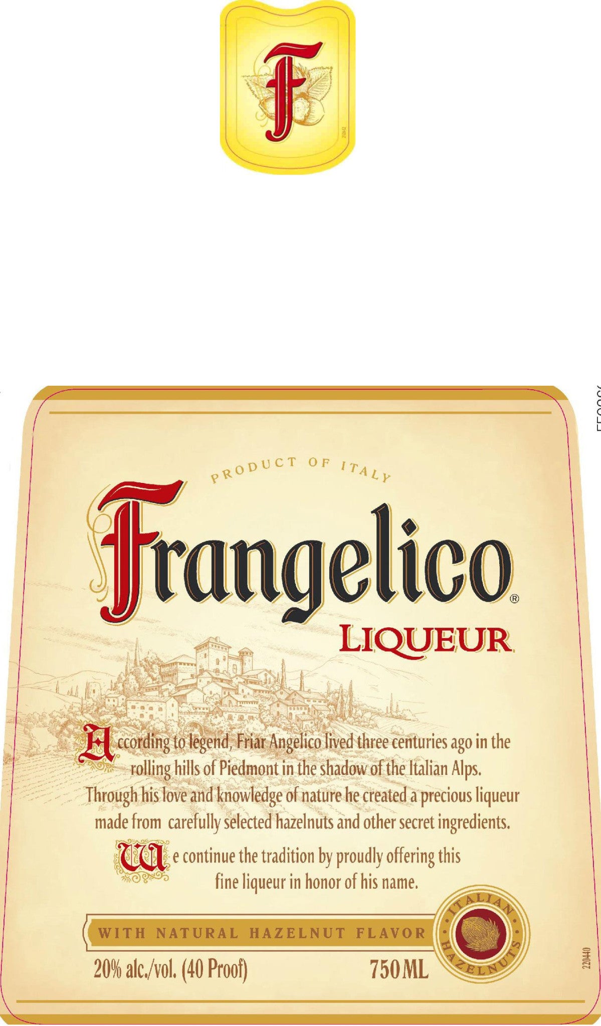 Frangelico Liqueur 1 Liter