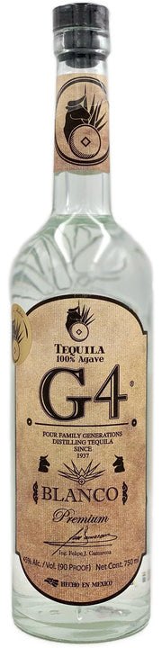 G4 Blanco de Madera Tequila 750mL