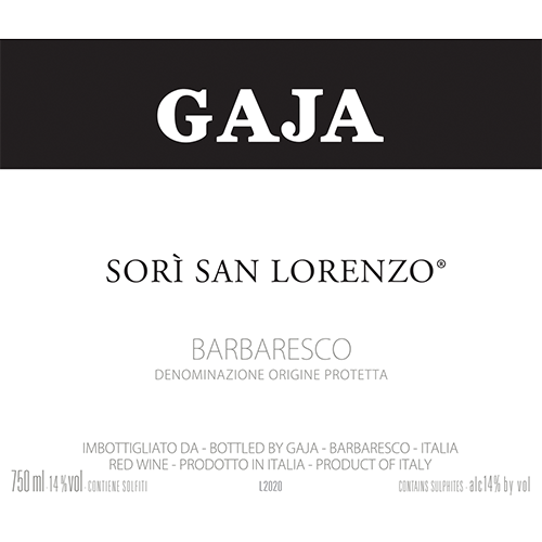 Gaja Sori San Lorenzo 2017