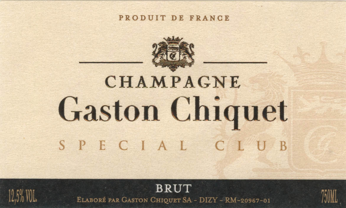Gaston Chiquet Special Club Brut Millesime 2015
