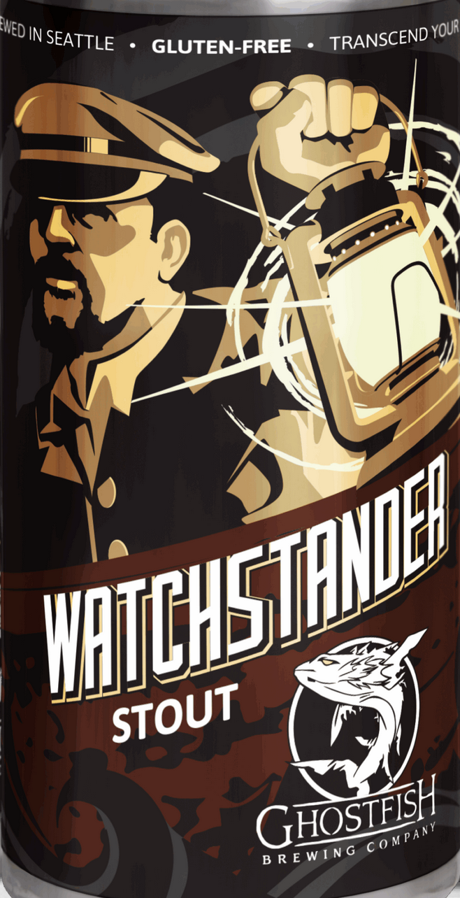 Ghostfish Watchstander Stout 16oz Can