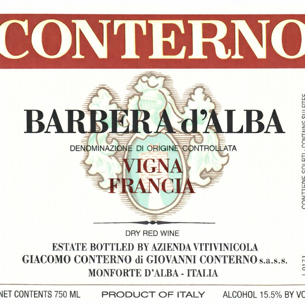 Giacomo Conterno Barbera d'Alba Vigna Cerretta 2022