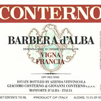 Giacomo Conterno Barbera d'Alba Vigna Francia 2020