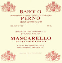 Giuseppe Mascarello & Figlio Barolo Santo Stefano di Perno 2018