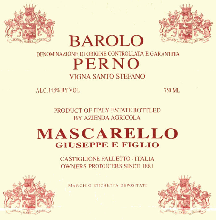Giuseppe Mascarello & Figlio Monprivato Barolo 2021