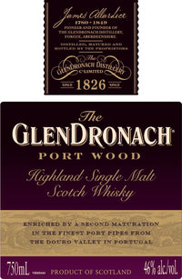 Glendronach 12 Year Single Malt Scotch 700mL