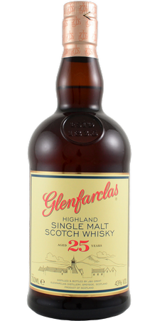 Glenfarclas 25 Year Single Malt Highland Scotch 750mL